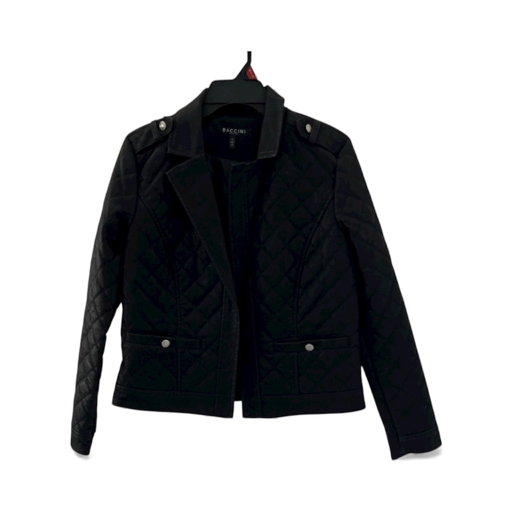 & Other Stories Black Quilted Jacket